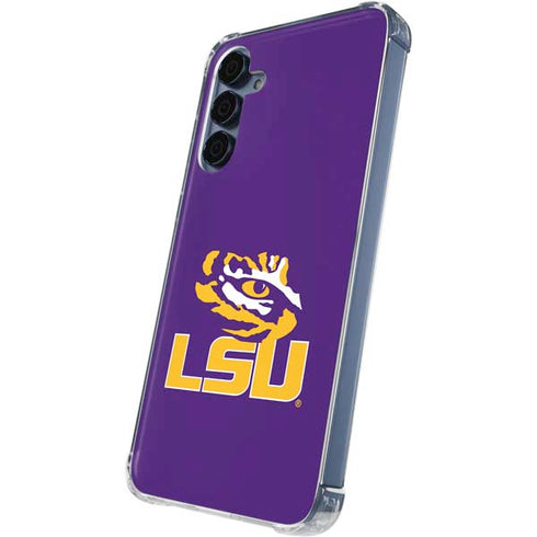 LSU Tigers Mascot Galaxy A35 5G Clear Case